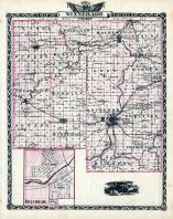 Winnebago County Map, Belvedere, Illinois State Atlas 1876